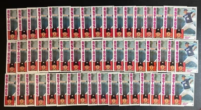 (51) LOTE DE TARJETAS Nolan Ryan 1984 Topps Tarjeta de Béisbol #470 HOF LEGEND EXCELENTE+ O MEJOR Foto 1 de 3
