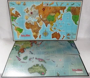 Avalon Hill Game Boards Only Axis & Allies + Axis & Allies Pacific, Replacements - Picture 1 of 1
