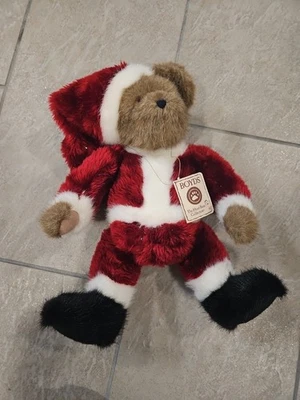 Boyds Bear Nicholas Santa 903086 Navidad Oso de Peluche con Etiquetas Foto 1 de 4