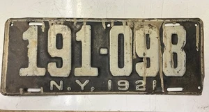 Nummernschild New York 1921 - Bild 1 von 7