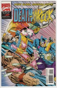 DEATH WRECK #2. HOUSTON / JOHNSON. MARVEL 1994. 9+ - Picture 1 of 2