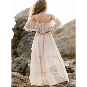 Joyfolie Dress In Sand Tan Size 8 Girls - New - Picture 1 of 2