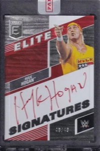 2023 HULK HOGAN DONRUSS ELITE RED AUTO ON CARD /49 - Bild 1 von 2