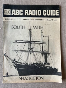 Vintage radio - rare collectable ABC Radio Guide Vol 8 No 23 - 29 Dec 1970 - Picture 1 of 3