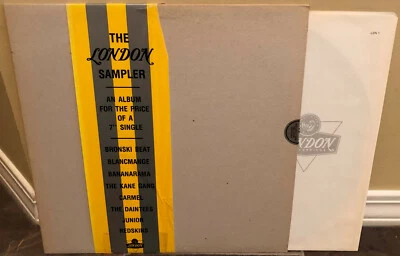 The London Sampler - 1985 Canadian LP w inner and strip - LDN-1 Redskins, Carmel - Image 1 of 2