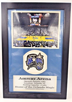 Orlando Magic Encore Commemorative Framed Print Amway Arena 18" L x 12" W - Image 1 of 4