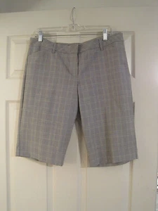 EXPRESS DESIGN STUDIO EDITOR KARIERTE WANDERSHORTS 12 NEU OHNE ETIKETT $ 59,50 - Bild 1 von 2