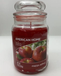 American Home by Yankee Candle Fresh Apple Large 19 oz Single Wick Jar with Lid - Picture 1 of 11