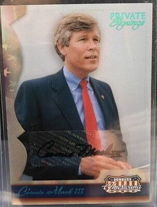 CONNIE MACK III 2007 Donruss Americana Private Signings Auto #95/150