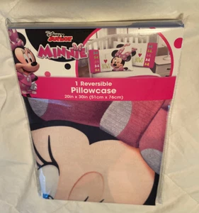 Disney Minnie Mouse Kissenbezug Kinder 20" x 30" wendbar - Bild 1 von 5