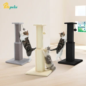 PETEPELA Cat Tree Tower Ultimate Sisal Scratching Post Toys Condo House Bed 80cm - Picture 1 of 27