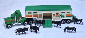 Matchbox Lesney England Kenworth Pferde Transporter LKW mit Anhänger 1983 + 1981 - Bild 1 von 12