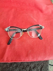  B&L Bausch Lomb Damen Cateyes 1/10 12k GF Brille ohne Etui sauber 18 44 - Bild 1 von 11