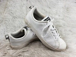 Adidas Womens Advantage Clean F99091 White Running Shoes Sneakers Size 8 - Picture 1 of 6