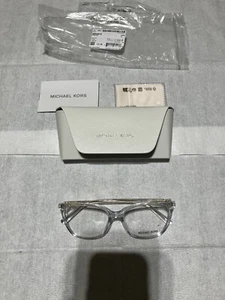 MICHAEL KORS DEMO LENS SANTA CLARA OMK4067U TRANSPARENT CLEAR - Bild 1 von 5