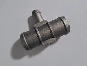 2003-2011 Saab 9-3 2.0T Upper Radiator Hose Aluminum Coolant Tee T 12787608 - Picture 1 of 2