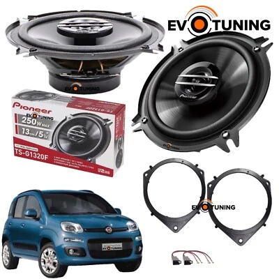 Kit 2 Casse Altoparlanti Pioneer Posteriori 13 cm per Fiat Panda dal 2012-2025 - Immagine 1 di 4