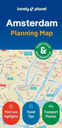 Lonely Planet Amsterdam City Map, Paperback by Lonely Planet Publications (CO... - Image 1 of 1