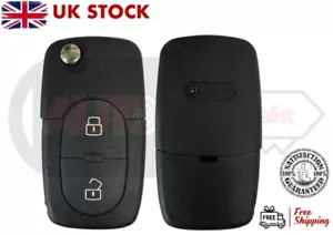 Skoda Fabia (2000-2006) 2 Button Flip Remote Key Fob, 1J0959753AA - Picture 1 of 2