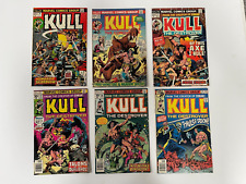 Kull the Conqueror & Destroyer Lot of 6! G to VF! Marvel Comics John Severin