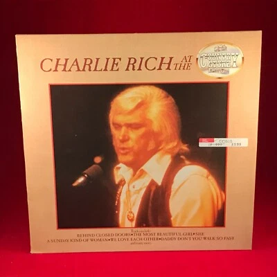CHARLIE RICH At The Country Store 1985 UK vinyl LP Behind Closed Doors record - Image 1 of 3