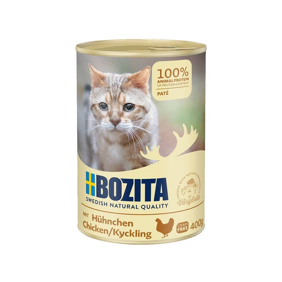 7300330657510 BOZITA Hühnerpastete - Nassfutter für Katzen - 400g BOZITA - Bild 1 von 1