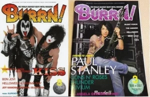 Kiss on COVER LOT of 2 Japan Magazines RARE!    Gene Simmons Paul Stanley - Bild 1 von 1