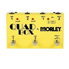 Morley Quad Box Guitar and Amp Switcher Controls 2 Guitars & 2 amps  for sale