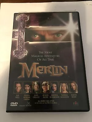 The Most Magical Adventure Of All time Merlin The Made for tv movie DVD  USED - Image 1 of 2