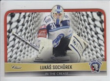 2016-17 OFS CLASSIC CZECH LUKAS SOCHUREK /100 IN THE CREASE IC-39 Skoda Plzen