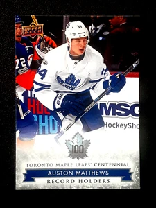 AUSTON MATTHEWS 2017-18 UPPER DECK TORONTO MAPLE LEAFS CENTENNIAL #149 69519 - Picture 1 of 2