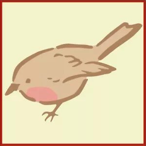 PETER RABBIT'S ROBIN - STENCIL BEATRIX POTTER Lo stencil artistico - Foto 1 di 6