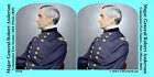 General Robert Anderson Fort Sumter Civil War SV Stereoview Stereocard 3D 01210