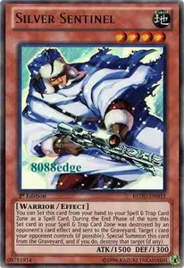 YuGiOh "SILVER SENTINEL" REDU-EN033 Yu-Gi-Oh! 1ST EDITION ULTRA RARE HOLO FOIL - Picture 1 of 1