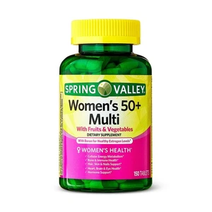 Spring Valley Women's 50+ Multi Tablets, 150 Count - Picture 1 of 9