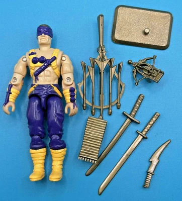 1987 Gi Joe Battle Force 2000 3.75" Avalanche v1 ARAH Figure Hasbro - Image 1 of 4