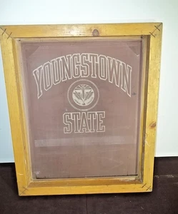 Youngstown State Penguins Football TShirt Poster Wall Hanging Silk Screen #3 - Picture 1 of 2