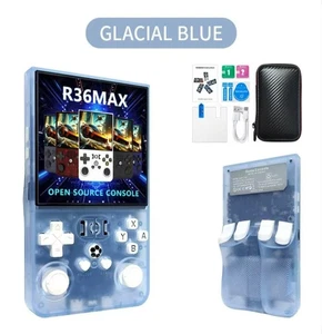 Consola portátil de código abierto R36 MAX - azul glacial - Imagen 1 de 8