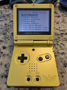 Sistema portátil Nintendo Game Boy Advance SP Legend of Zelda Gold - Imagen 1 de 9