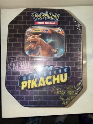 One Sealed Pokémon TCG 2019 - Detective Pikachu Tin – Charizard GX Promo - Image 1 of 3