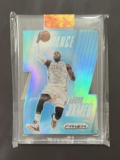 2013-14 Panini Prizm #7 Lebron James BRILLIANCE Light Blue Prizm Die-Cut #/199