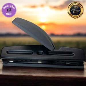 ACCO 74030 Commercial Office Heavy Metal 3 Hole Punch Made in U.S.A. - Bild 1 von 13