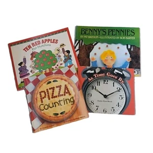 Math Concepts Children's Books Early Learning Preschool Kindergarten Lot Of 4 - Picture 1 of 9