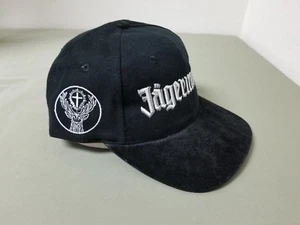 new Jagermeister adjustable strap suede bill baseball cap. - Picture 1 of 5