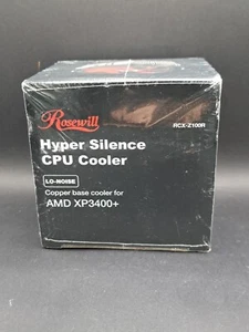 Rosewill Hyper Silence CPU Cooler RCX-Z100R Lo-noise Copper Base For AMD XP3400+ - Picture 1 of 3