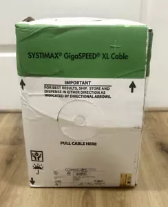 Cavo SYSTIMAX 2071E ORG C6 4/23 U/UTP W1000 GigaSPEED XL / arancione / 1000 piedi - Foto 1 di 4