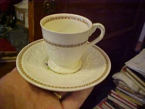 8 DEMITASSE CUP, SAUCERS; WINDERMERE by WEDGWOOD PATRICIAN ENGLAND - Picture 1 of 7