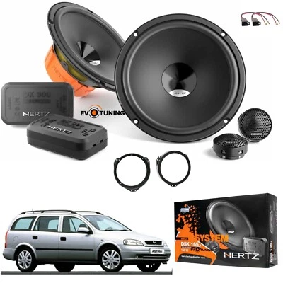 Kit 4 Casse Altoparlanti Anteriori HERTZ DSK 165.3 per Opel ASTRA G dal 1998>05 - Immagine 1 di 4