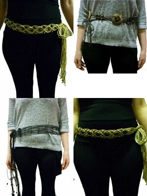 100 New Belts Macrame wholesale bulk bankrupt liquidated ebay shop stock job lot