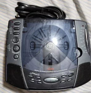 GE 7-4897A CD Player Dual Alarm Clock AM/FM Radio - Picture 1 of 6